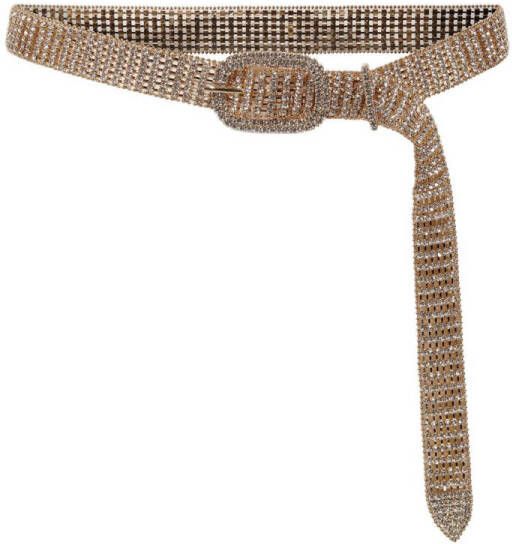 ONLY riem ONLGITTA met strass steentjes goudkleurig