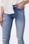 Only Skinny fit jeans ONLBLUSH LIFE met grote destroyed-effecten - Thumbnail 6