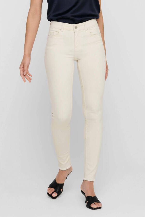Only Skinny fit ankle cut jeans met stretch model 'Blush'
