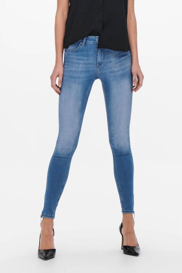 Only Skinny fit jeans ONLBLUSH MID SKINNY ANKLE ZIP DNM BOX