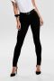 Only Zwarte effen jeans met ritssluiting en knoopsluiting Black Dames - Thumbnail 7