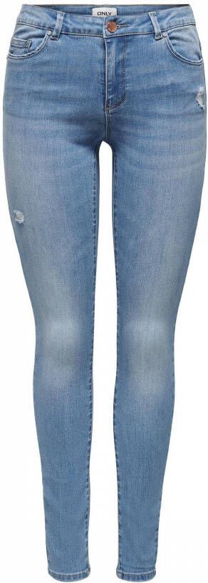ONLY skinny jeans ONLWAUW light medium blue denim