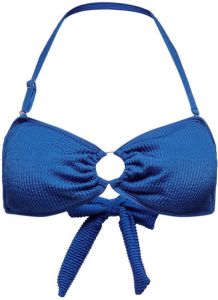ONLY strapless bikinitop ONLALBA blauw