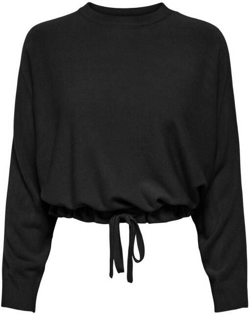 Only Trui met ronde hals ONLAMALIA L S BATWING PULLOVER KNT NOOS