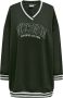 Only Oversized sweatjurk met contraststrepen model 'NIA' - Thumbnail 1