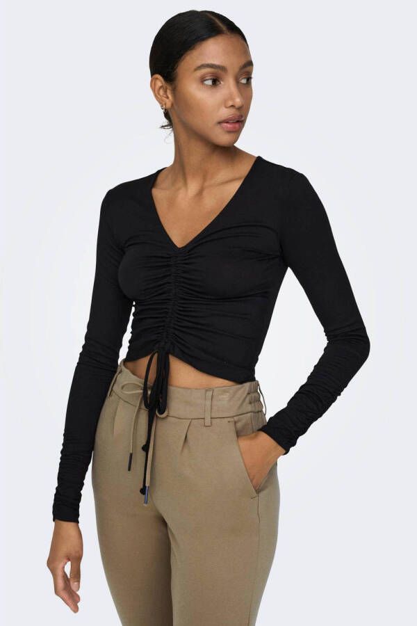 Only Jogpants ONLPOPTRASH LIFE EASY COL PANT PNT NOOS comfortabele pasvorm met elastische band en koord (#BEZUG!)