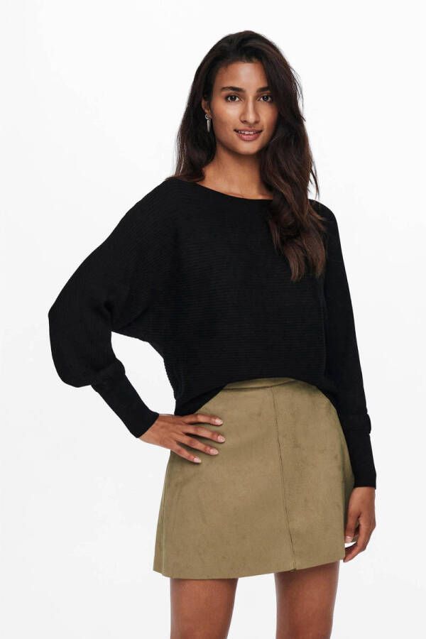 Only Gebreide trui ONLADALINE L S SHORT PULLO KNT NOOS