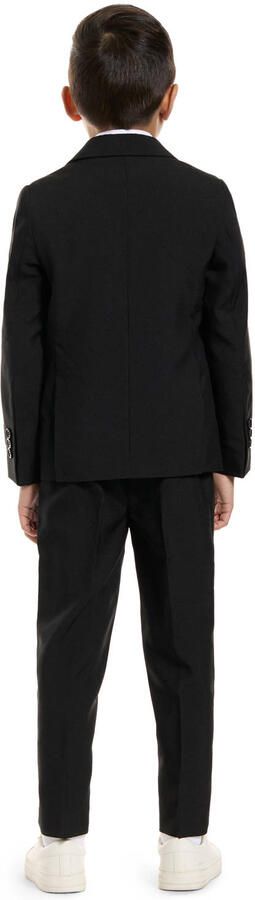 OppoSuits kostuum Black Knight zwart Jongens Polyester Reverskraag Effen - Foto 3