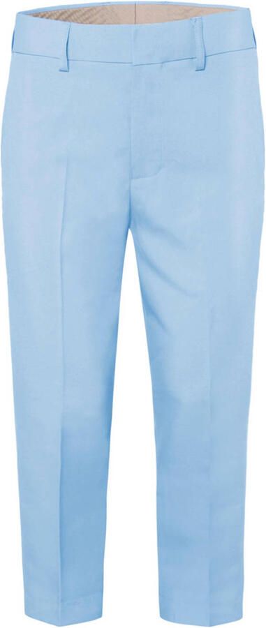 OppoSuits kostuum lichtblauw Jongens Polyester Reverskraag Effen 146 152