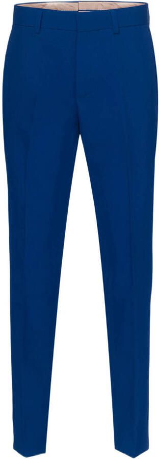 OppoSuits kostuum Navy Royale blauw Jongens Polyester Reverskraag Effen 158 164 - Foto 3