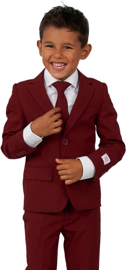 OppoSuits kostuum wijn rood - Foto 3