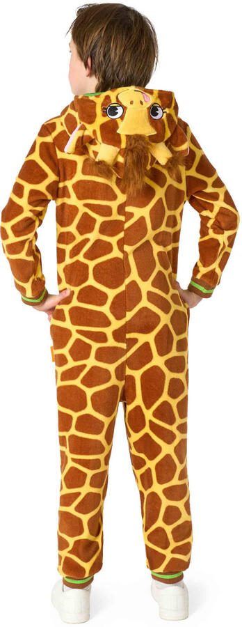OppoSuits onesie giraffe bruin geel - Foto 3