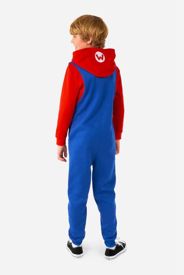 OppoSuits onesie Mario blauw rood