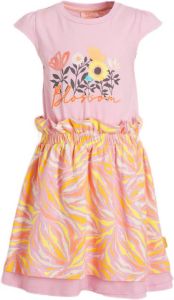 Orange Stars A-lijn jurk Manou met printopdruk roze