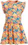 Orange Stars A-lijn jurk Margot met all over print multi Meisjes Stretchkatoen Ronde hals 116 - Thumbnail 1