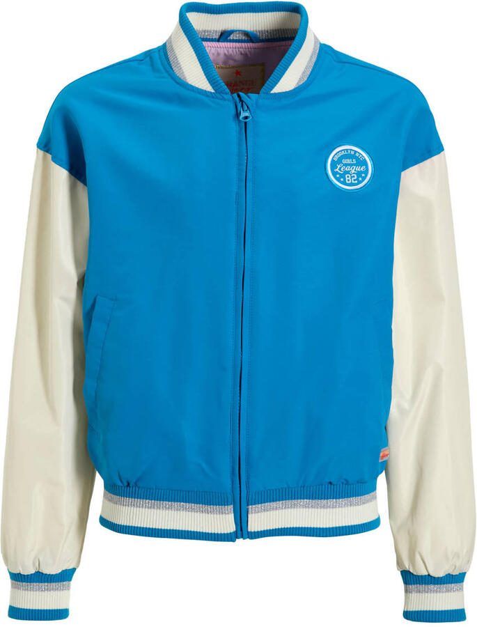 Orange Stars baseball jacket blauw