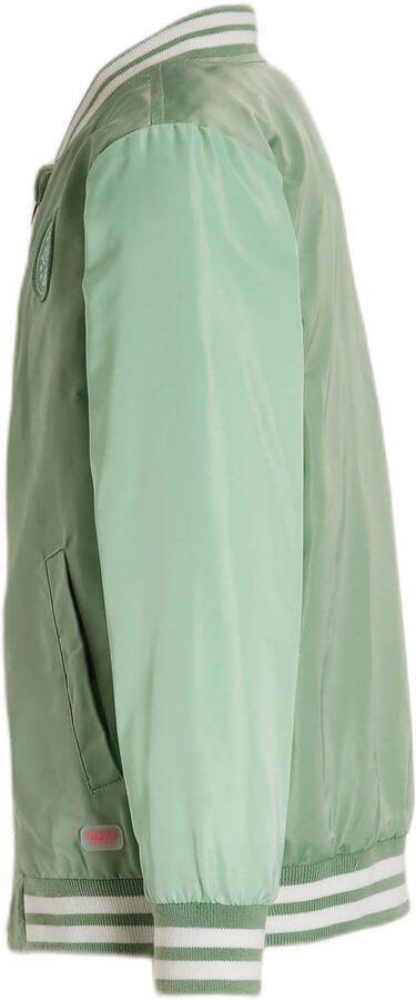 Orange Stars baseball jacket Pamela lichtgroen Jas Meisjes Polyester Ronde hals 104 - Foto 3