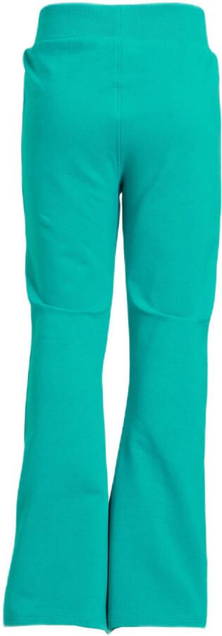 Orange Stars flared broek Moniek groen Meisjes Stretchkatoen Effen 104