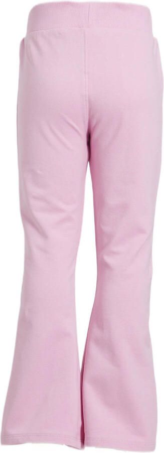 Orange Stars flared broek Moniek lila Paars Meisjes Stretchkatoen Effen 104