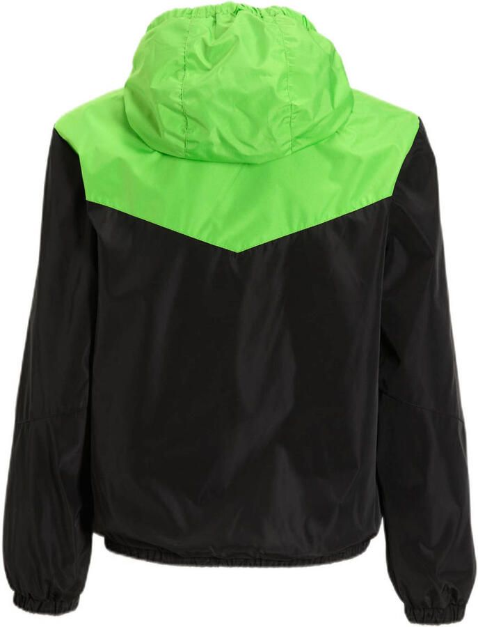 Orange Stars hooded jacket