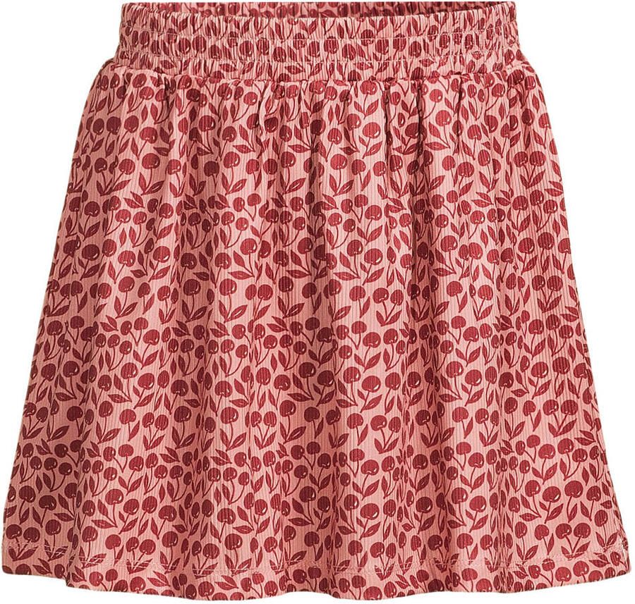 Orange Stars korte rok met print oudroze Meisjes Polyester All over print