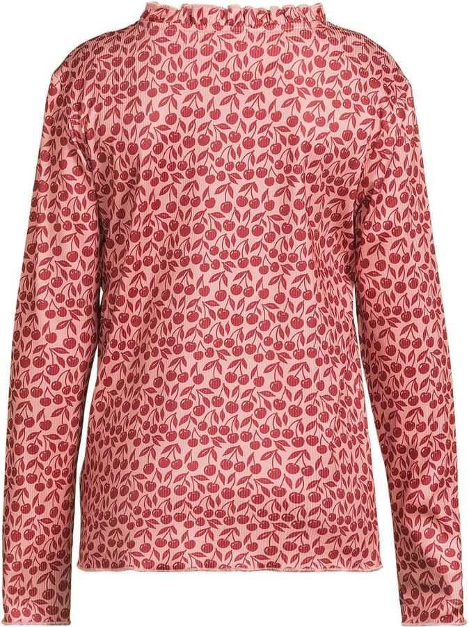 Orange Stars longsleeve met print roze