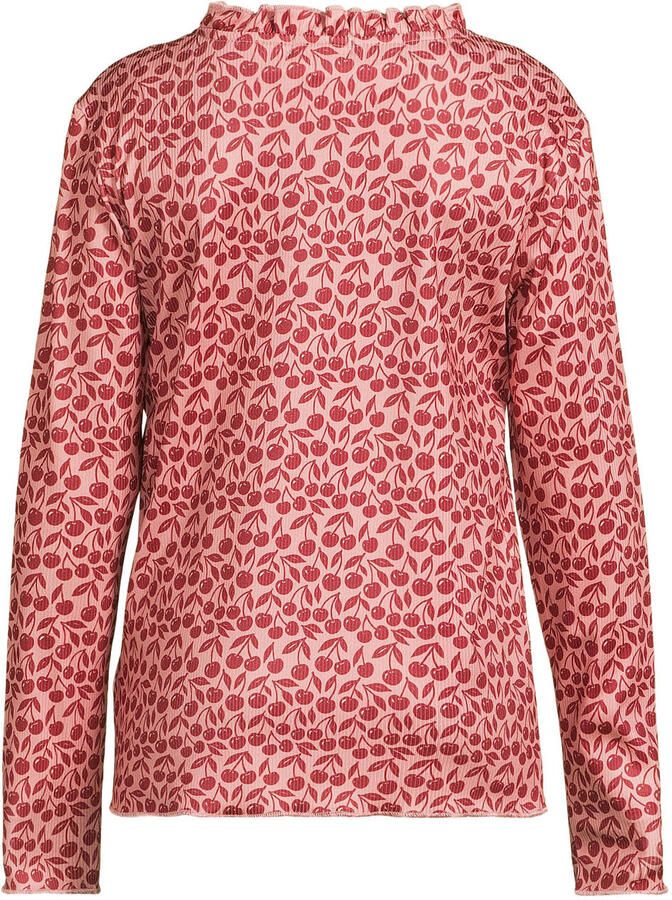 Orange Stars longsleeve met print roze Meisjes Polyester Opstaande kraag - Foto 2