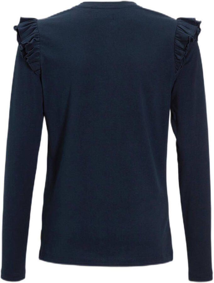 Orange Stars Longsleeve met printopdruk donkerblauw - Foto 2