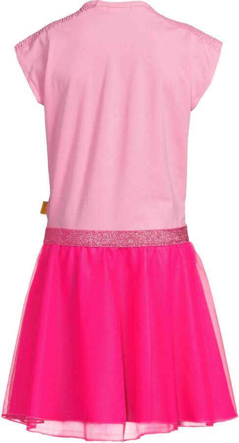 Orange Stars midi jurk met pailletten roze