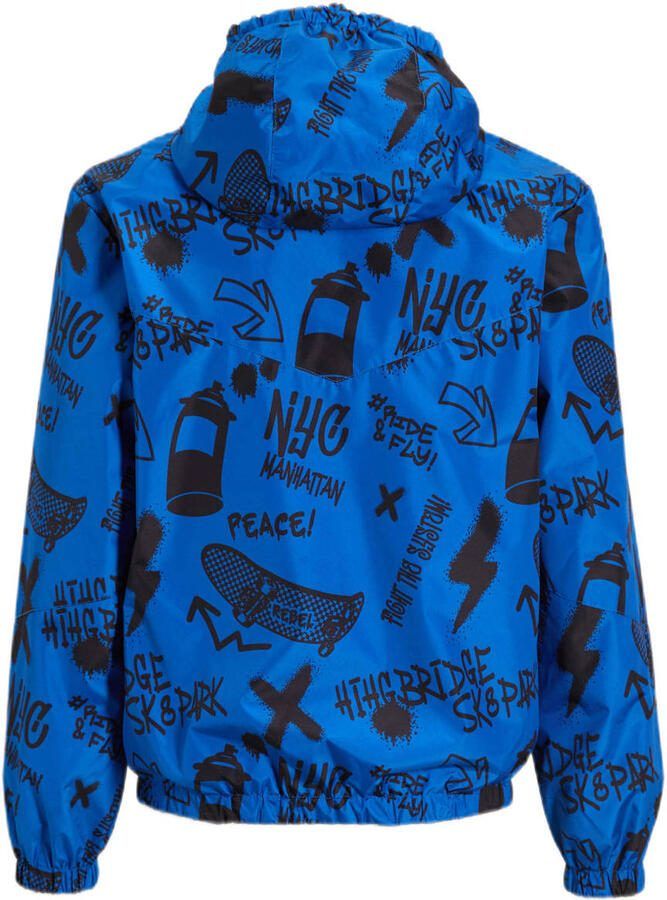 Orange Stars reversible jacket blauw - Foto 2