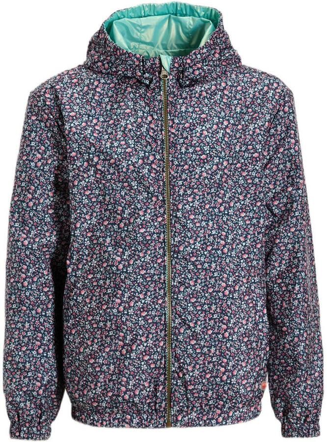 Orange Stars reversible jacket ditsy floral print - Foto 2