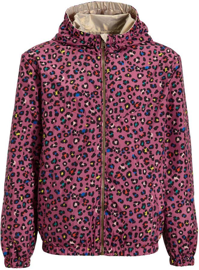 Orange Stars reversible jas panterprint goud - Foto 2