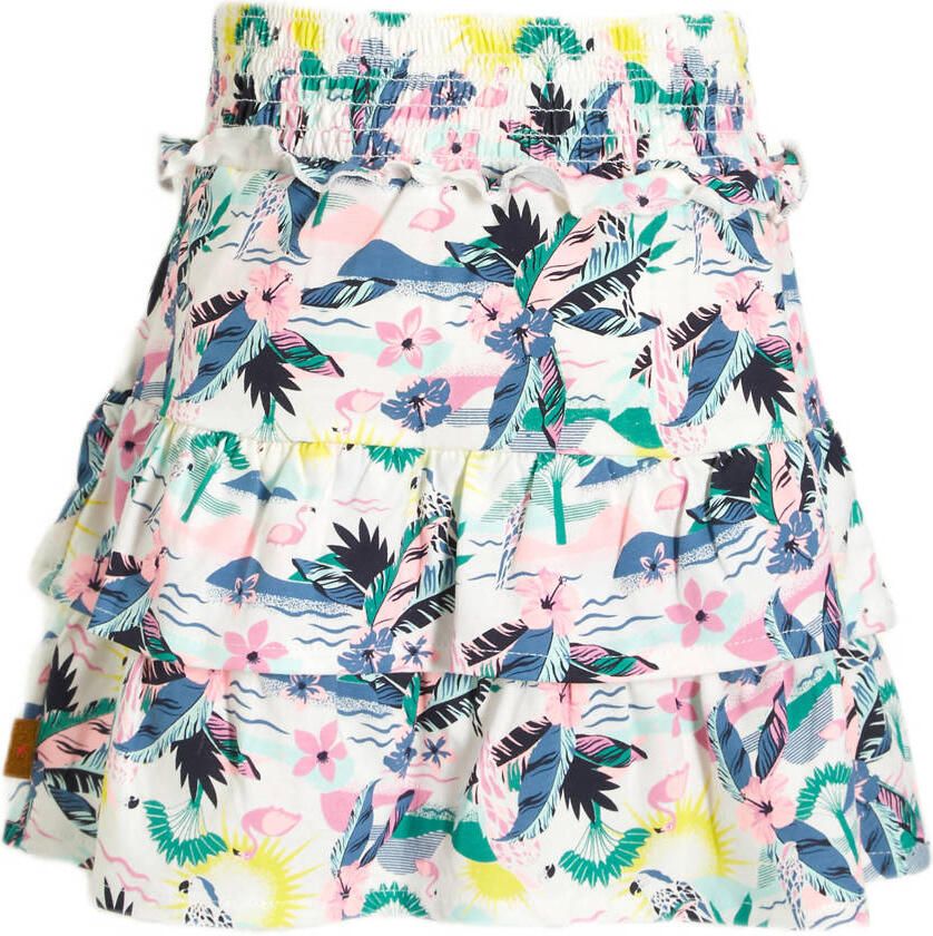 Orange Stars rok Marisa met all over print multicolor Meisjes Katoen All over print 116