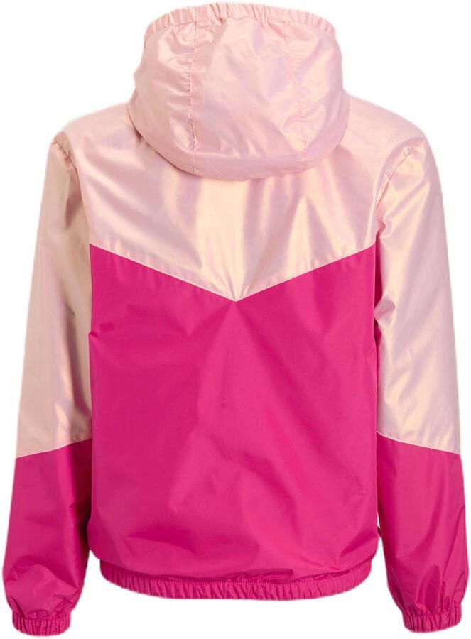 Orange Stars roze metallic jas
