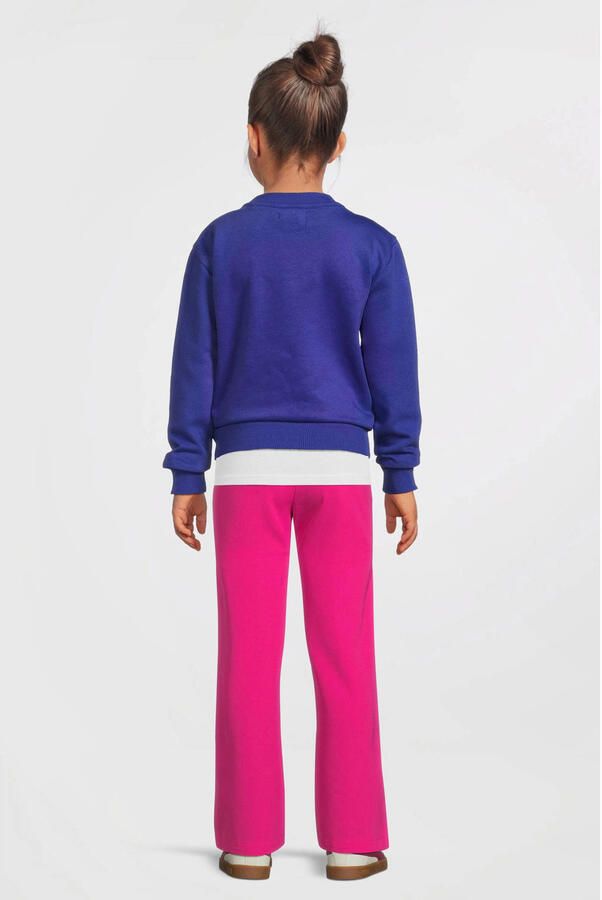 Orange Stars sportieve wide leg broek Celina roze - Foto 2