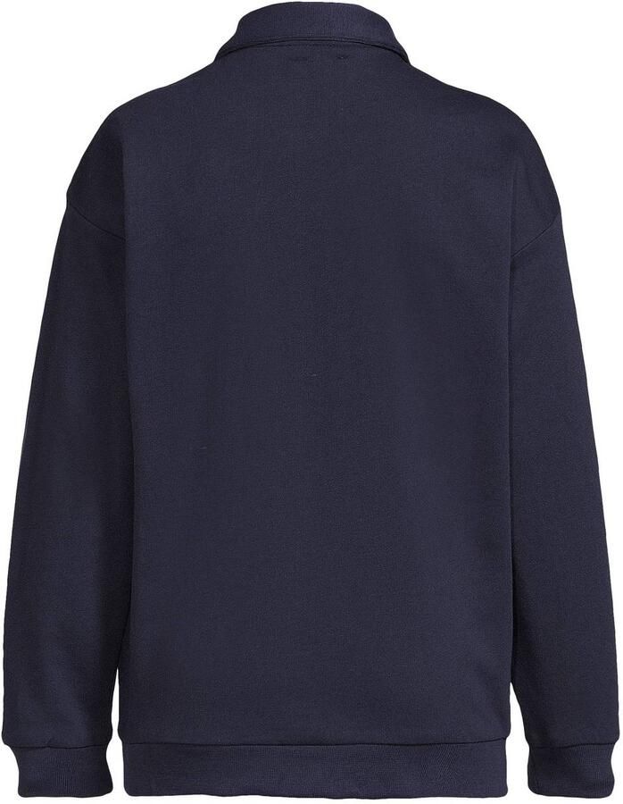 Orange Stars sweater donkerblauw Effen