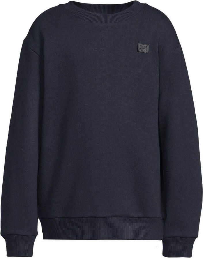 Orange Stars sweater met backprint Benny donkerblauw