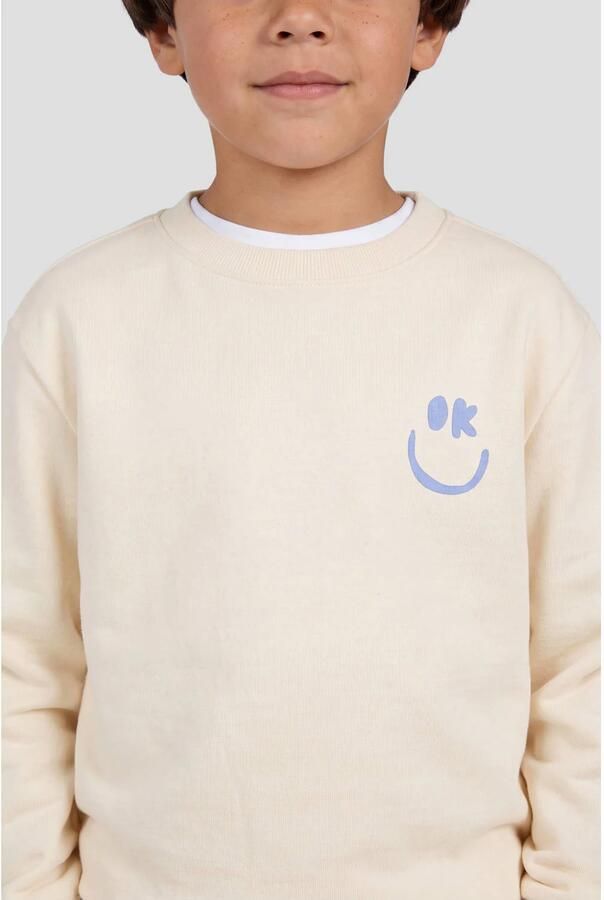 Orange Stars sweater met print - Foto 2