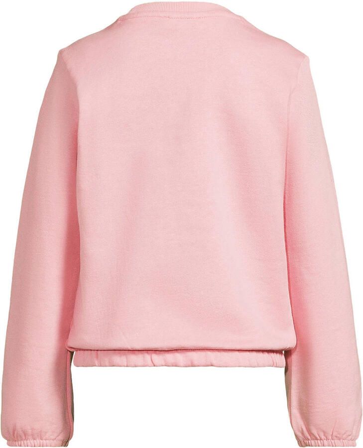 Orange Stars sweater met print lichtroze