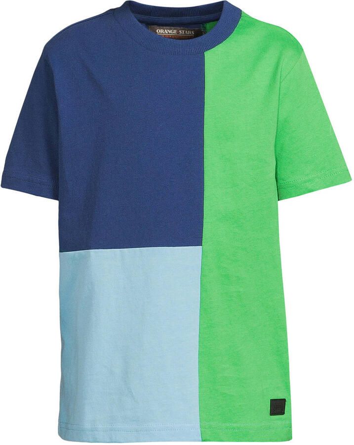Orange Stars T-shirt groen