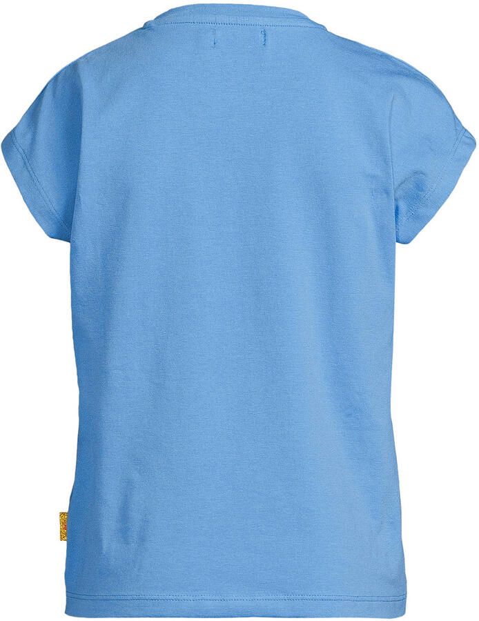 Orange Stars T-shirt lichtblauw - Foto 2