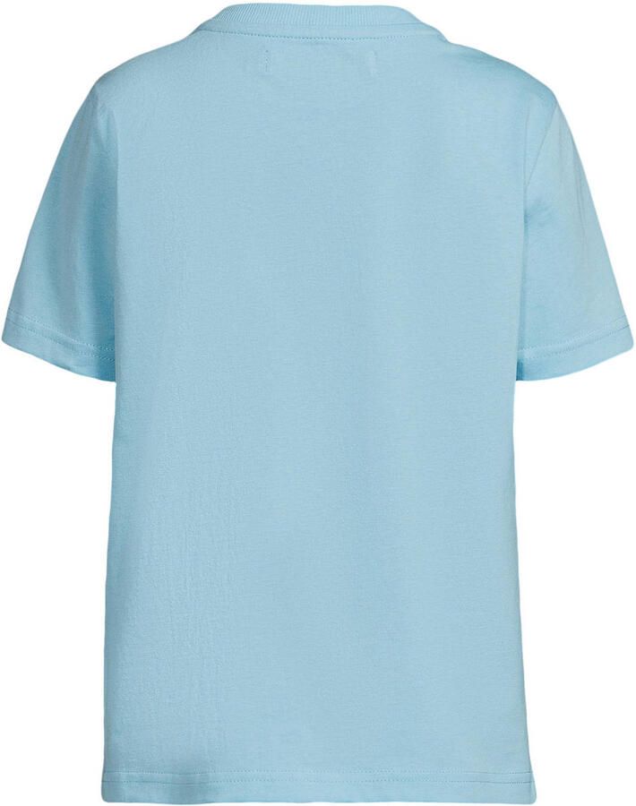 Orange Stars T-shirt lichtblauw - Foto 2