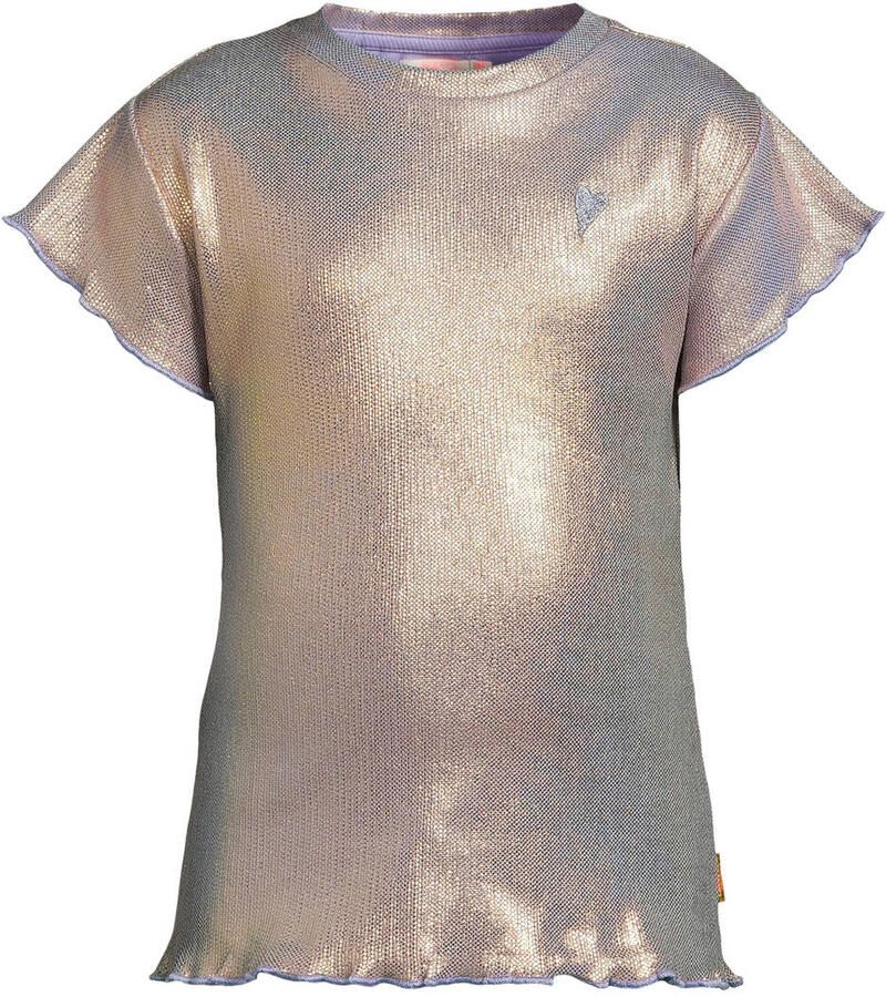 Orange Stars T-shirt lila - Foto 2