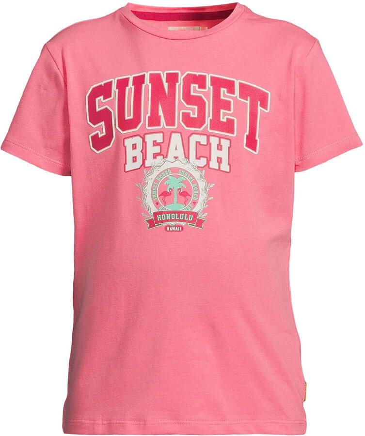 Orange Stars T-shirt roze