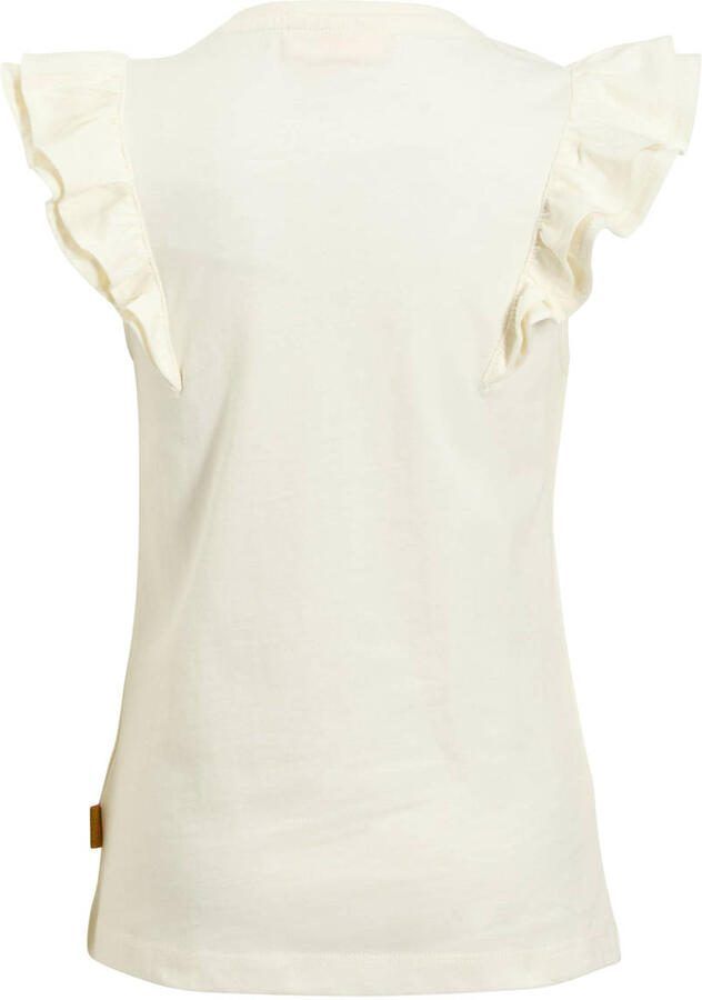 Orange Stars T-shirt ruffle mouwen - Foto 2