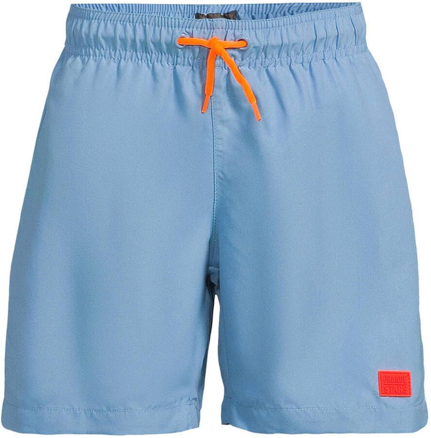 Orange Stars zwembroek blauw