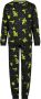 Orange Stars pyjama met all over print zwart Jongens Katoen Ronde hals 116 - Thumbnail 1