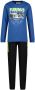 Orange Stars pyjama met printopdruk blauw Jongens Katoen Ronde hals Printopdruk 116 - Thumbnail 1