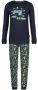 Orange Stars pyjama met printopdruk marine Blauw Meisjes Katoen Ronde hals 104 - Thumbnail 1