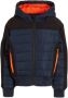Orange Stars tussenjas Nils donkerblauw Jongens Polyester Capuchon Meerkleurig 140 - Thumbnail 1